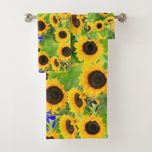 Zonnebloemen - Vrijheid Oekraïne Vrede Oekraïense Bad Handdoek (Insitu)