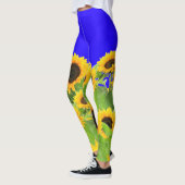 Zonnebloemen - Vrijheid Oekraïne Vrede Oekraïense Leggings (Links)