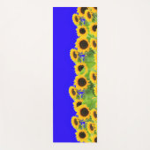 Zonnebloemen - Vrijheid Oekraïne Vrede Oekraïense Yogamat (Voorkant)