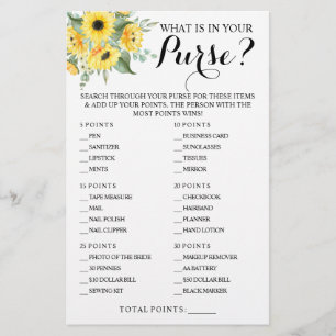 Zonnebloemen Wat is er in je Spelkaart voor paars Flyer