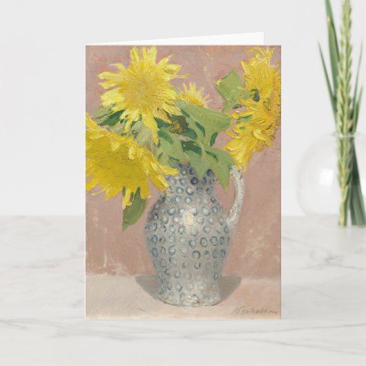 Zonnebloemen | William Nicholson Kaart (Voorkant)