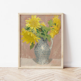 Zonnebloemen   William Nicholson Poster