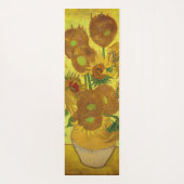 Zonnebloemen Yoga Mat van Van Gogh (Achterkant)