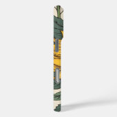 Zonnebloemenvelden: een levendig bloemenpatroon Case-Mate iPhone case (Achterkant / Rechts)