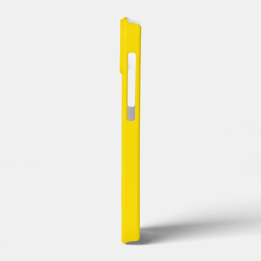 Zonnebloemgele kleurnaam Case-Mate iPhone case (Achterkant / Links)