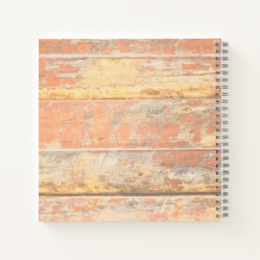 Zonnebloemgepersonaliseerd Notitieboek van het Scr (Achterkant)