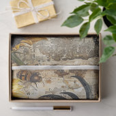 zonnebloemhaan tissuepapier (Geschenk)