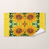 Zonnebloemhanddoekset Bad Handdoek (Handdoek)