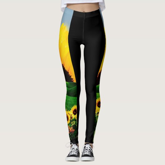 ZONNEBLOEMHEUVEL LEGGINGS (Voorkant)