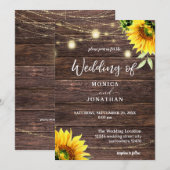 Zonnebloemhout en snaarzagerriem kaart (Voorkant / Achterkant)