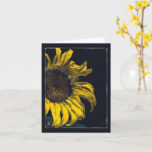 Zonnebloemkaart Kaart (Gele Bloem)