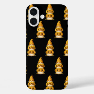 Zonnebloemkabouter Verborgen Glimlaches Onder het iPhone 16 Plus Hoesje