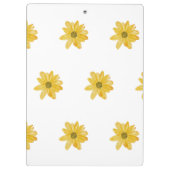 zonnebloemklembord klembord (Achterkant)