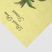 Zonnebloemknobbel Tissuepapier (Detail)