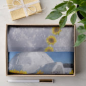 Zonnebloemkool, Beer Tissuepapier (Geschenk)