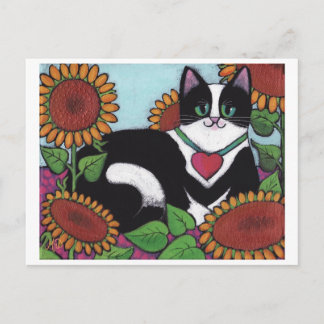 Zonnebloemkool Briefkaart