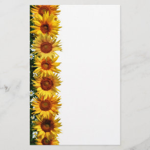 Zonnebloemkool Briefpapier
