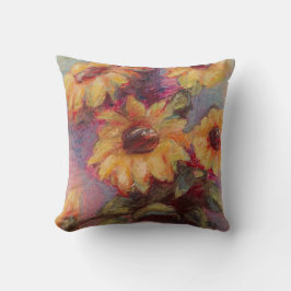 Zonnebloemkool Kussen