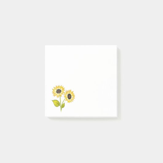 Zonnebloemkool Post-it® Notes (Voorkant)