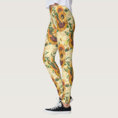 Zonnebloemkorrels | Zonnebloem Omgekeerd Leggings (Links)