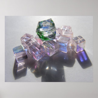 Zonnebloemkralen 5 poster