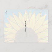 Zonnebloemkweek Briefkaart (Achterkant)