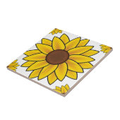 Zonnebloemland Tegeltje (Zijkant)