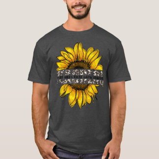 Zonnebloemleraar Plant zaaigoed dat voor eeuwig Sc T-shirt