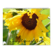 Zonnebloemliefde Kalender (Hoes)