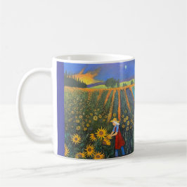 Zonnebloemmaan Koffiemok