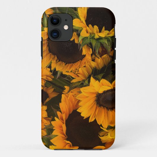 Zonnebloemmandje Case-Mate iPhone Case (Achterkant)