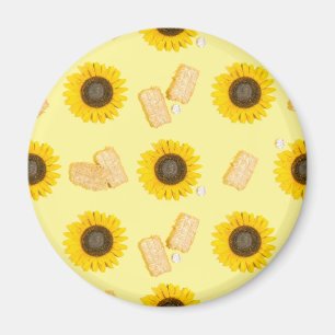 zonnebloemolie magneet