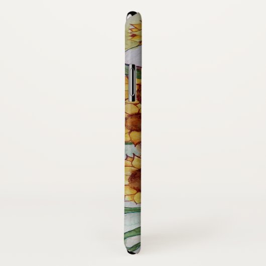 Zonnebloemolifant Case-Mate iPhone Case (Achterkant / rechts)