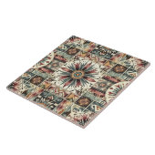 Zonnebloemoogst Tegeltje (Zijkant)