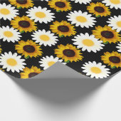 Zonnebloempakken Cadeaupapier (Hoek)