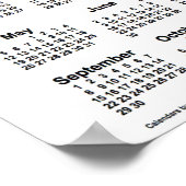 Zonnebloempalender 2024 van Janz Poster (Hoek)