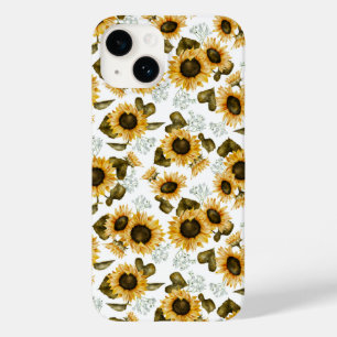 Zonnebloempatroon Case-Mate iPhone 14 Hoesje