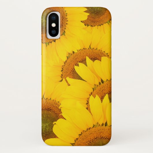 Zonnebloempatroon Case-Mate iPhone Case (Achterkant)