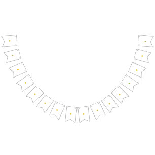 zonnebloempatroon   Levendig zomer bloemenontwerp Vlaggetjes