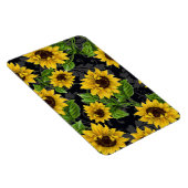  zonnebloempatroon magneet (Rechterzijde)