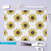 Zonnebloempatroon Tissuepapier (Craft)