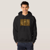 zonnebloempel hoodie (Voorkant volledig)
