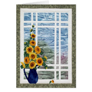 Zonnebloempitcher-kaart