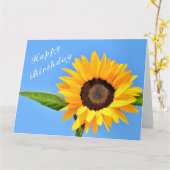 Zonnebloempitekaart Kaart (Gele Bloem)