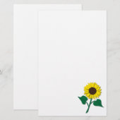 Zonnebloempitten Briefpapier (Voorkant / Achterkant)