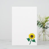 Zonnebloempitten Briefpapier (Staand voorkant)