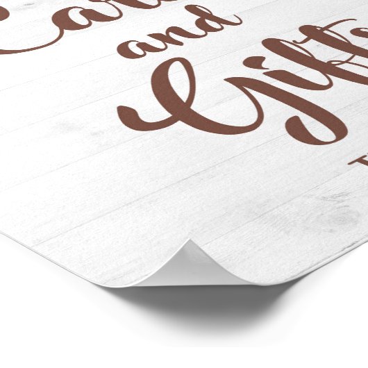 Zonnebloempitten en kinderwagens poster (Hoek)