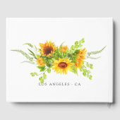 Zonnebloempitten Gastenboek (Achterkant)