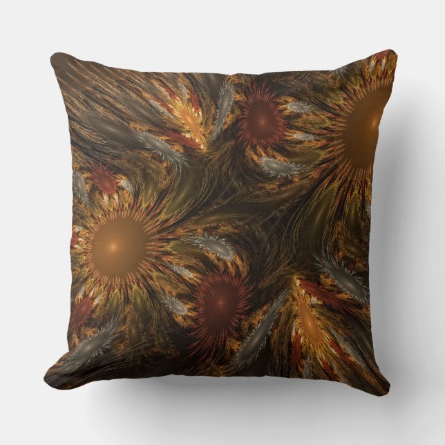 Zonnebloempitten Kussen (Voorkant)