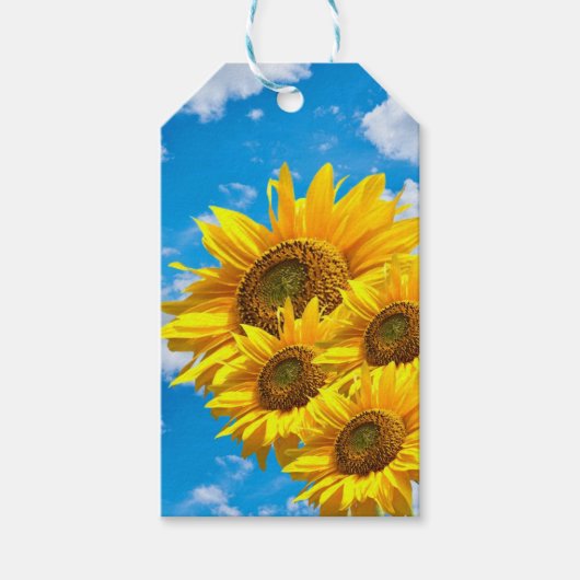 Zonnebloempitten Labels Cadeaulabel (Voorkant)